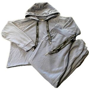 Calvin Klein Hoodie & Jogger Set sz large